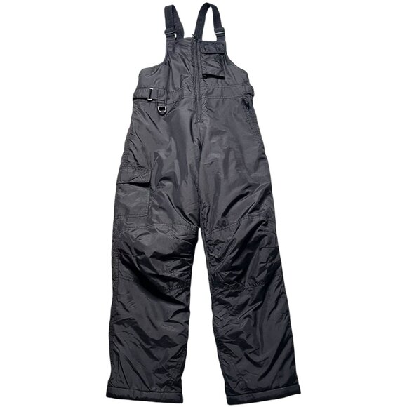 Arctic Quest Other - Arctic Quest Snow Ski Bib Youth M (10/12) Black Insulated Snowboard Overalls